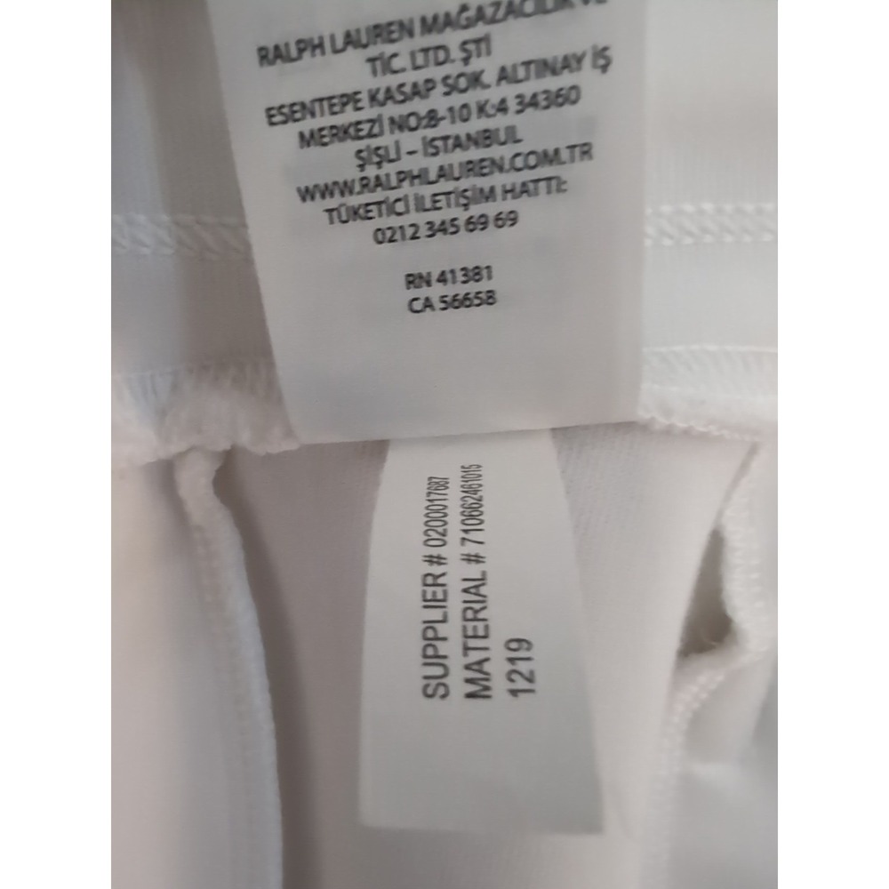 White Polo Ralph Lauren Double-Knit Full-Zip Hoodie and matching joggers 2XL - Picture 16 of 16